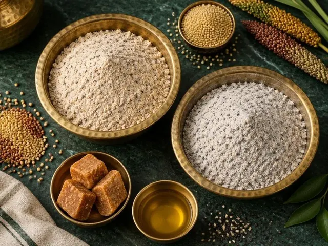 Healthy Start Combo — Health Mix 500g + Karuppu Ulundhu Kali Mix 500g · 1kg